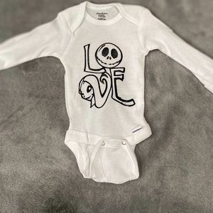 “Love” long sleeve onsie